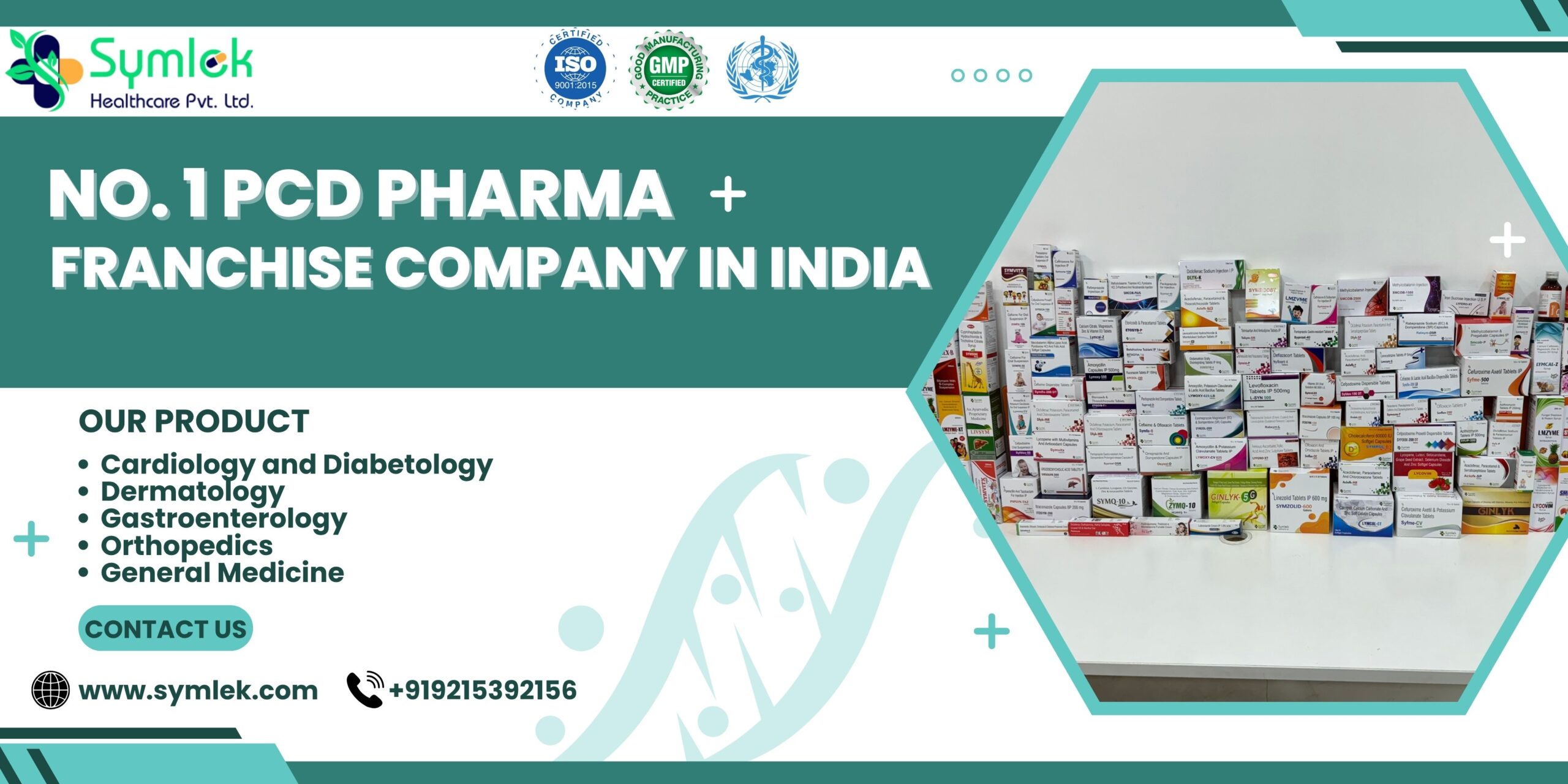 No. 1 PCD Pharma Franchise Company in India