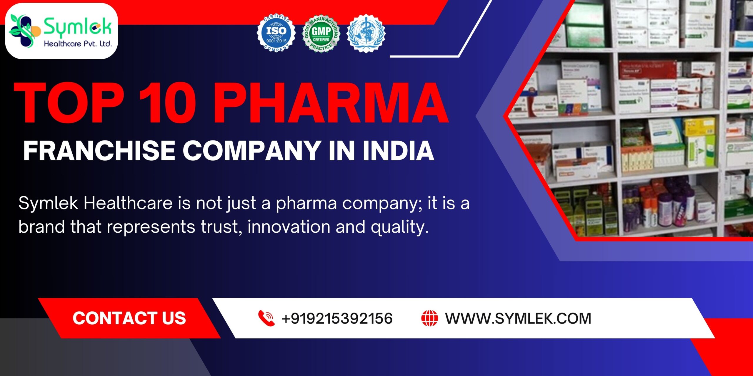 Top 10 Pharma Franchise Company in India