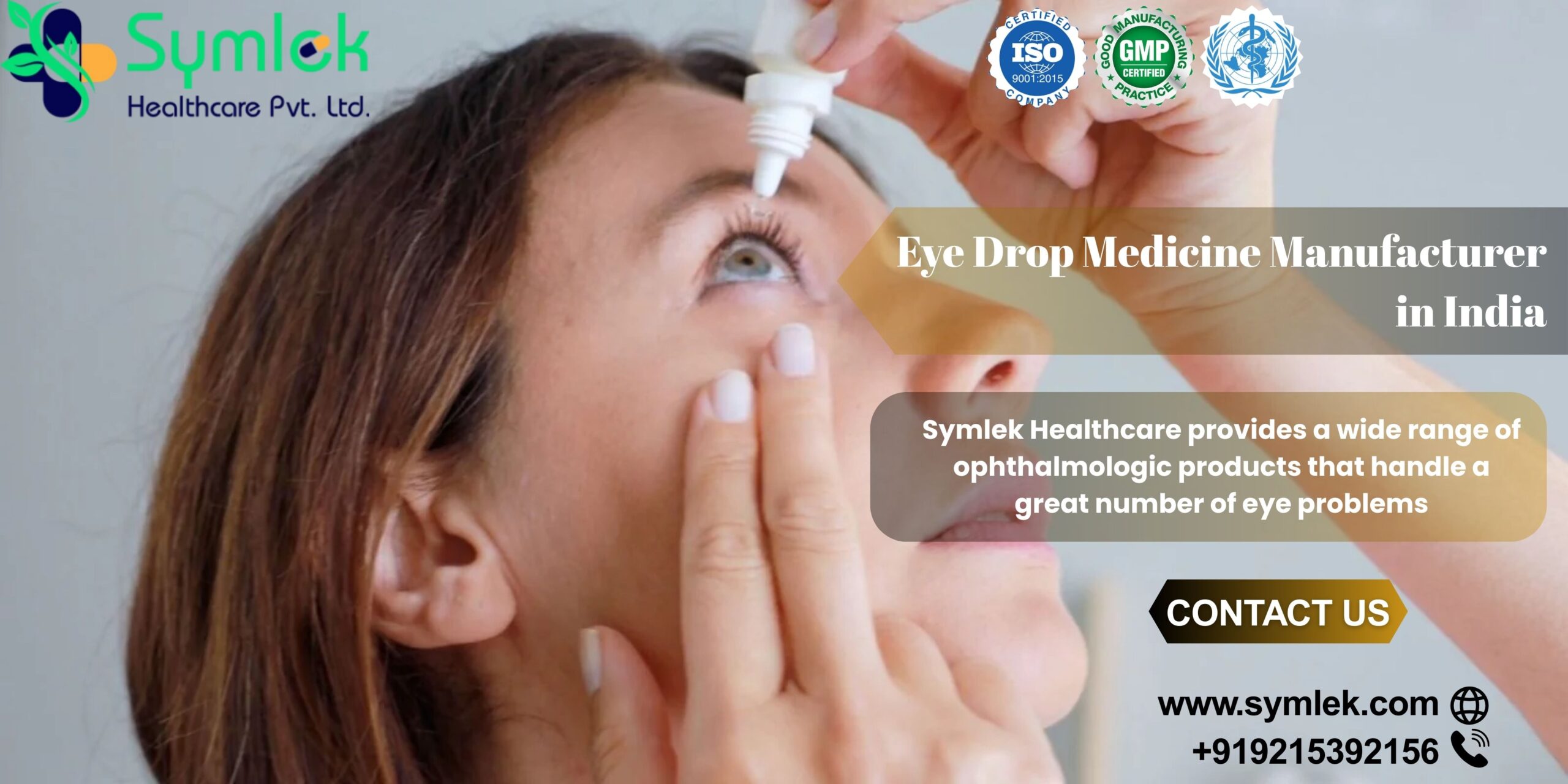 Eye Drop Medicine Manufacturer in India