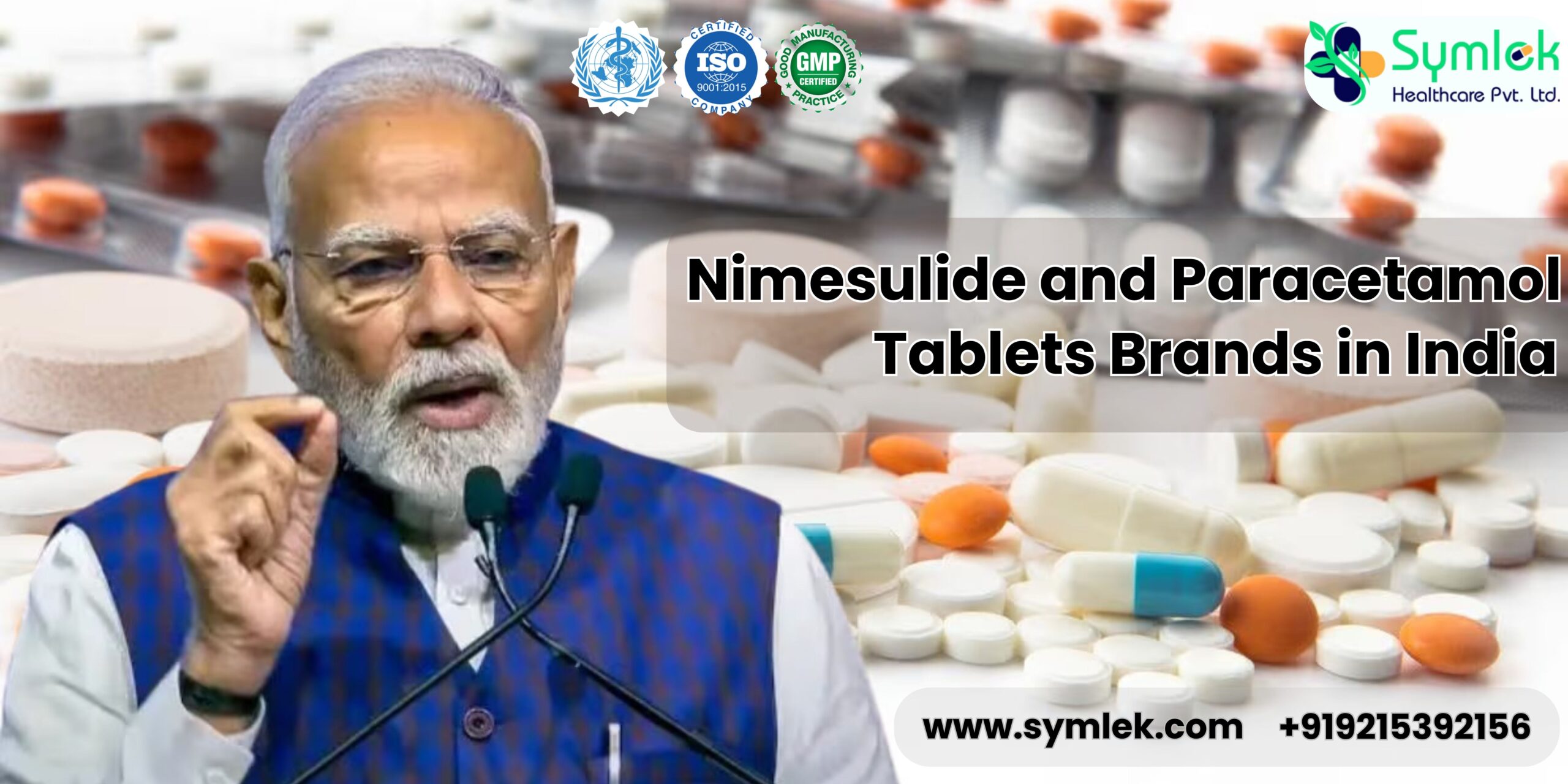 Nimesulide and Paracetamol Tablets Brands in India